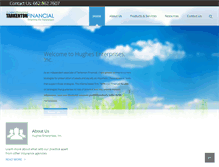 Tablet Screenshot of hughesinsagency.com